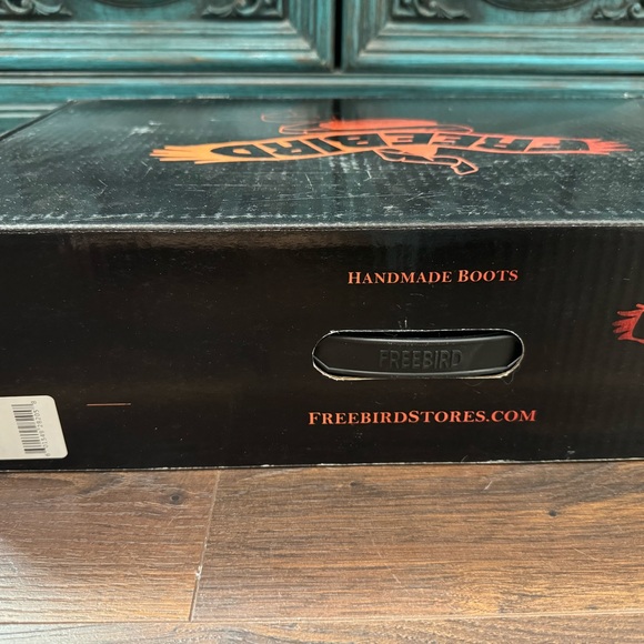 NIB Freebird “Willie” red leather boots size 8 - Picture 13 of 16